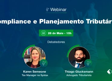 Webinar: Webinar: Compliance e Planejamento Tributário